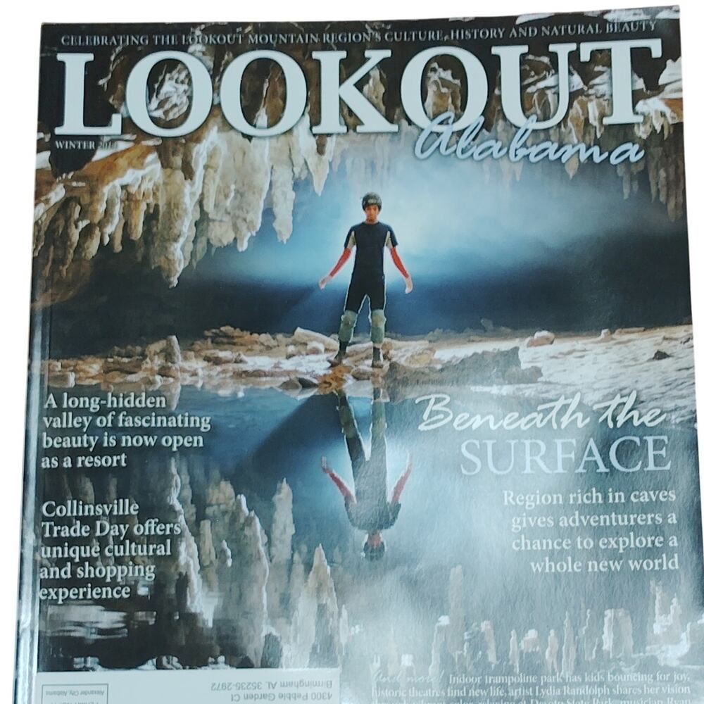 Lookout Alabama Magazine - Winter 2014 - Caves & Cultural Sites of Alabama